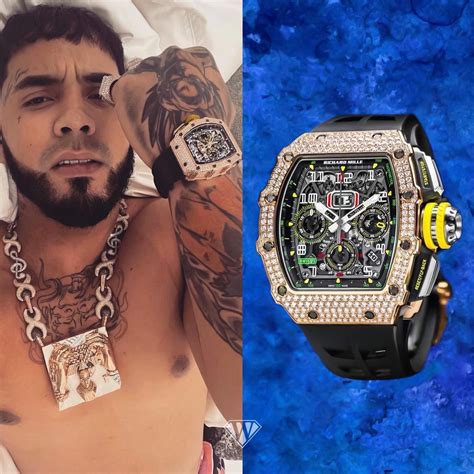 reloj richard mille de anuel|reloj de richard mille.